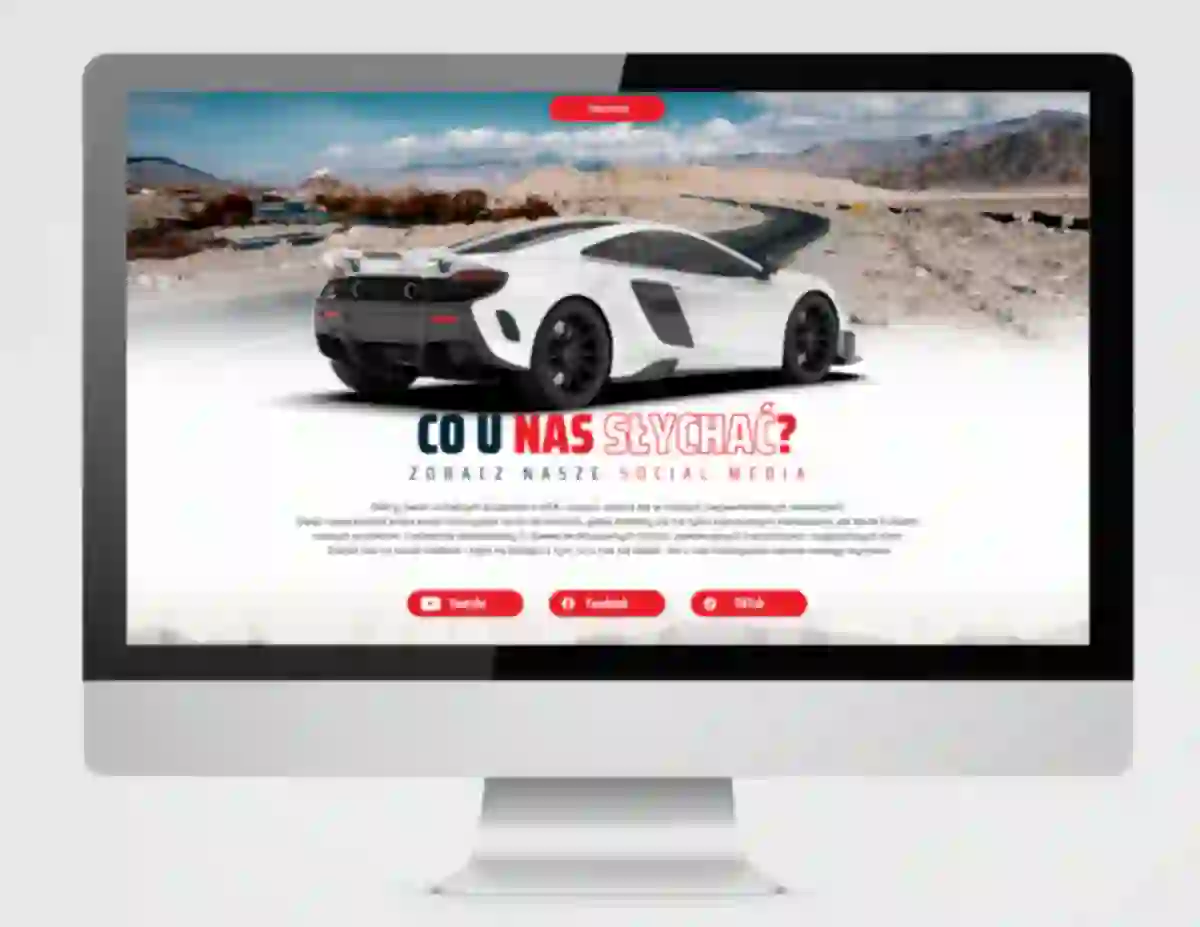 nowa strona internetowa dla importera samochodow z usa i kanady