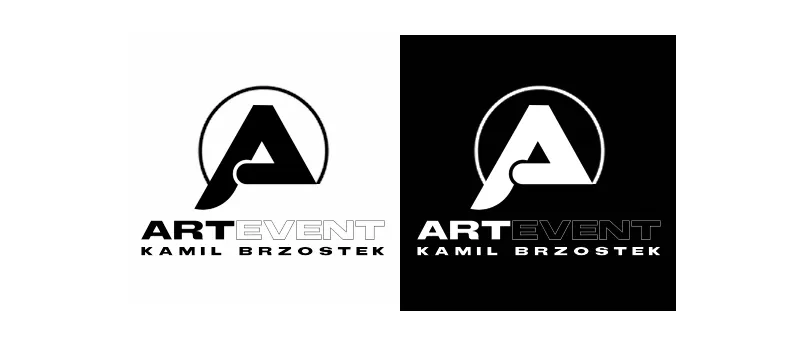 Projekt logo dla Dj art event