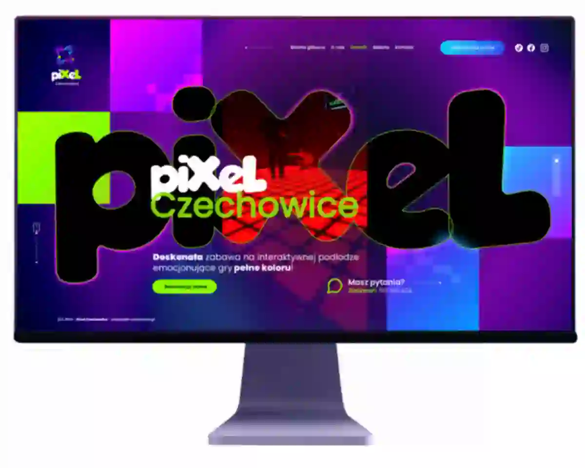 tworzenie stron internetowych bielsko biala projekt dla pixel