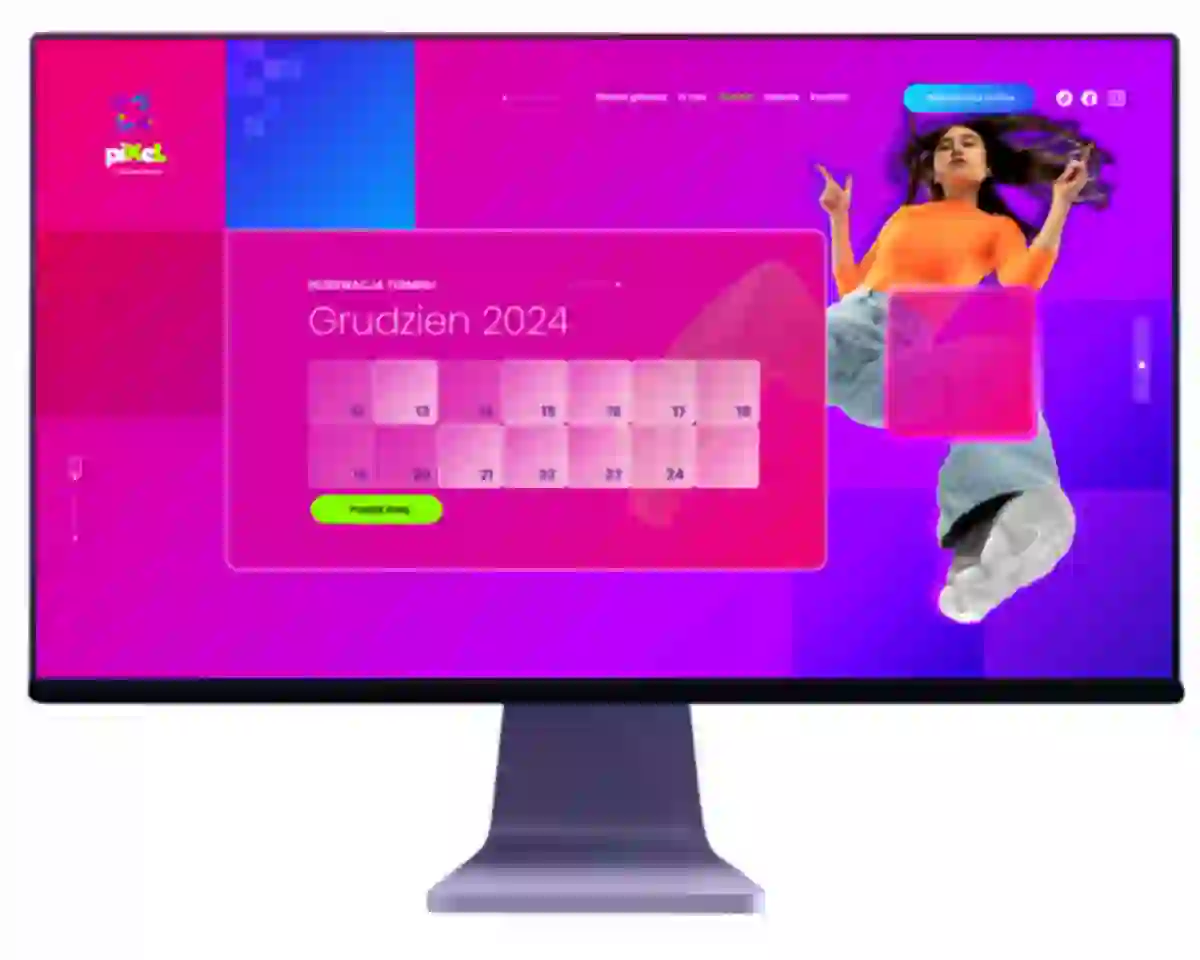 projektowanie stron internetowych bielsko projekt dla pixela