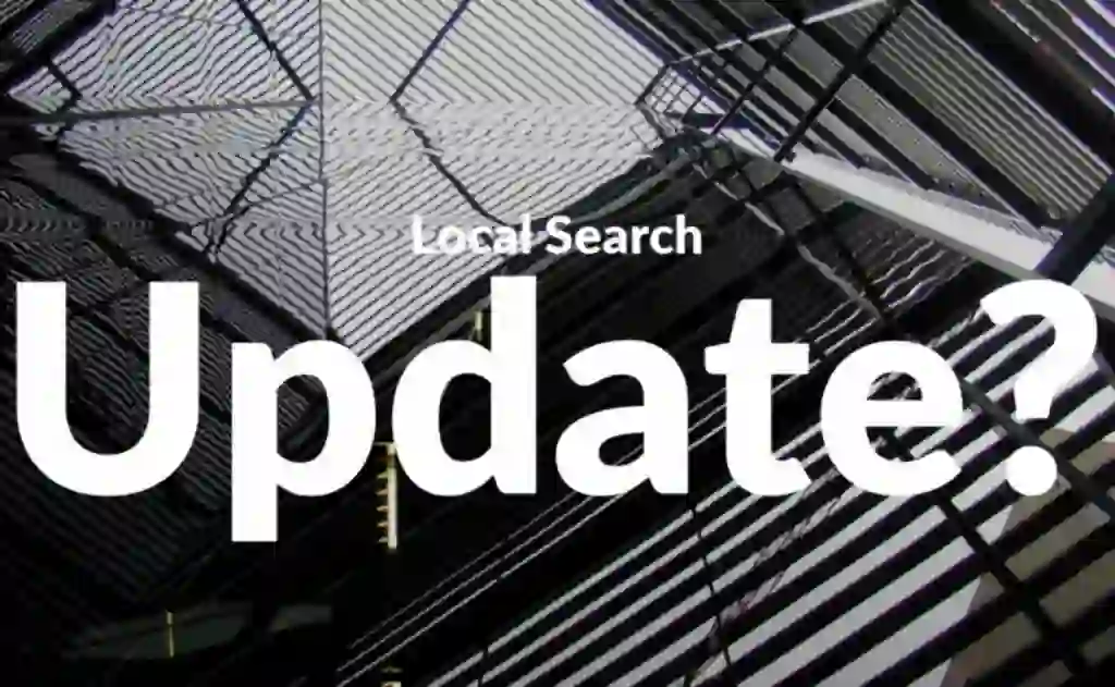 local search update wplyw na pozycjonowanie